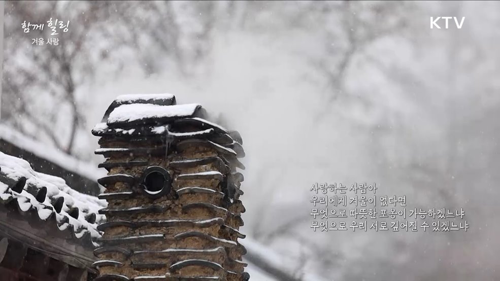 겨울 사랑 [함께 힐링]