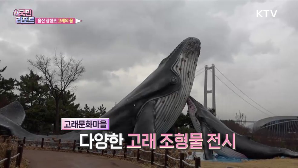 장생포 '고래잡이 어촌' 관광지로 우뚝