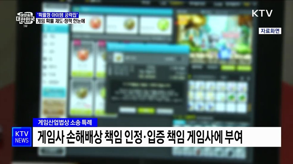 '확률형 아이템 공략집' 배포···게임 이용자 피해 적극 구제