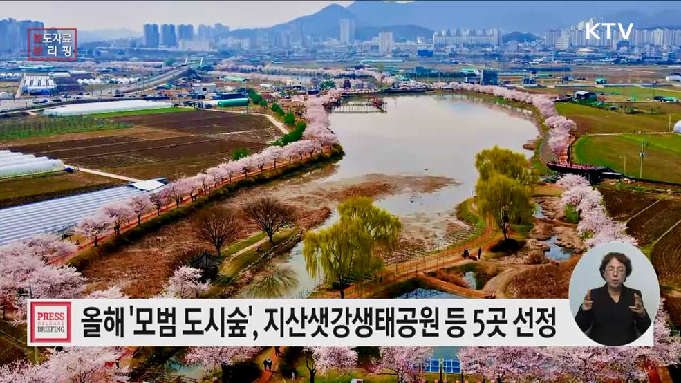 산림청, 올해의 모범 도시숲 5곳 선정