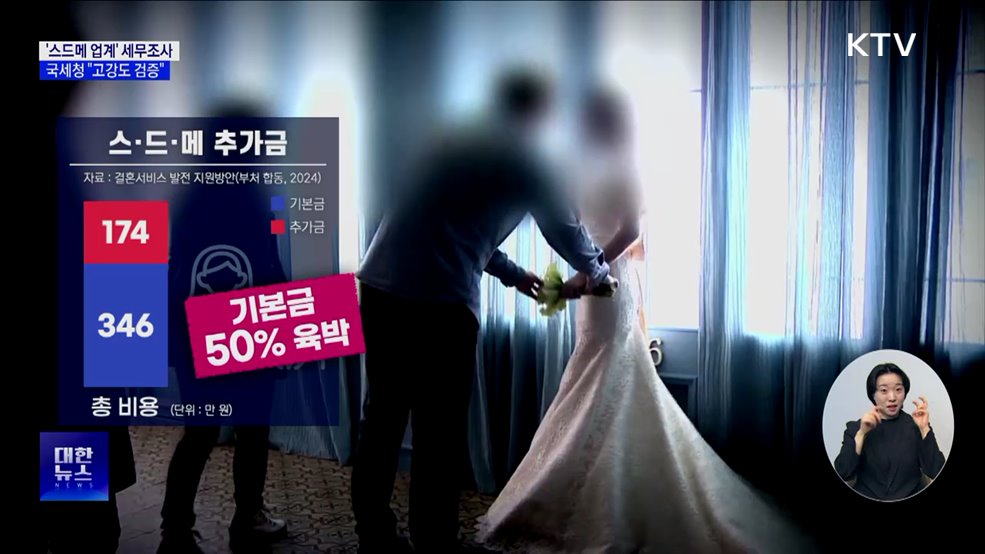 매출 누락 '스드메 업계' 세무조사···"고강도 검증"