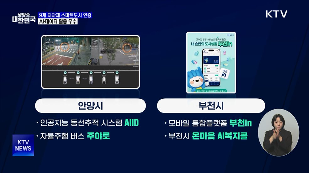 대구·부천·여수 등 9곳 '스마트도시' 인증