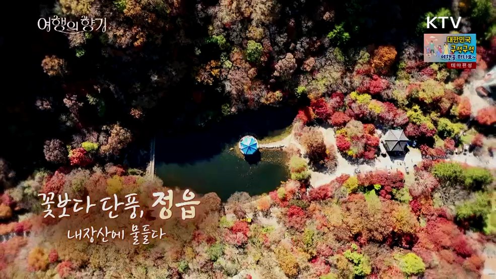 꽃보다 단풍, 정읍 내장산에 물들다