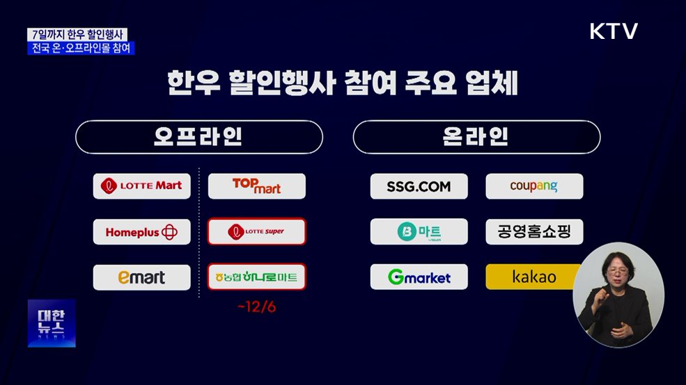 올해 마지막 '소프라이즈'···한우 10~30% 할인