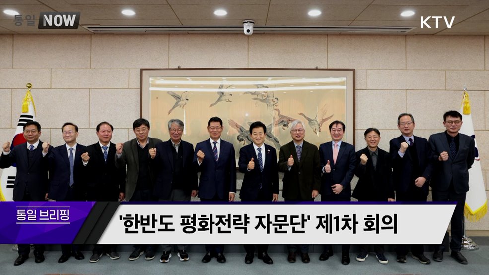 '한반도 평화전략 자문단' 제1차 회의