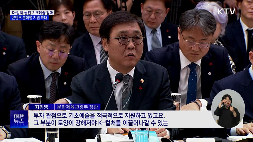 'K-컬처 원천' 기초예술 강화···"문화산업의 R&D"