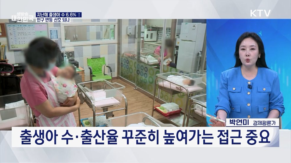 출생아 2년 연속 증가···인구는 6년째 감소 [오늘의 이슈]