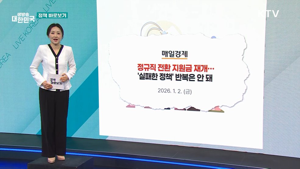 고용부 "정규직 전환 지원 사업 효과성 제고···다양한 정책 추진" [정책 바로보기]