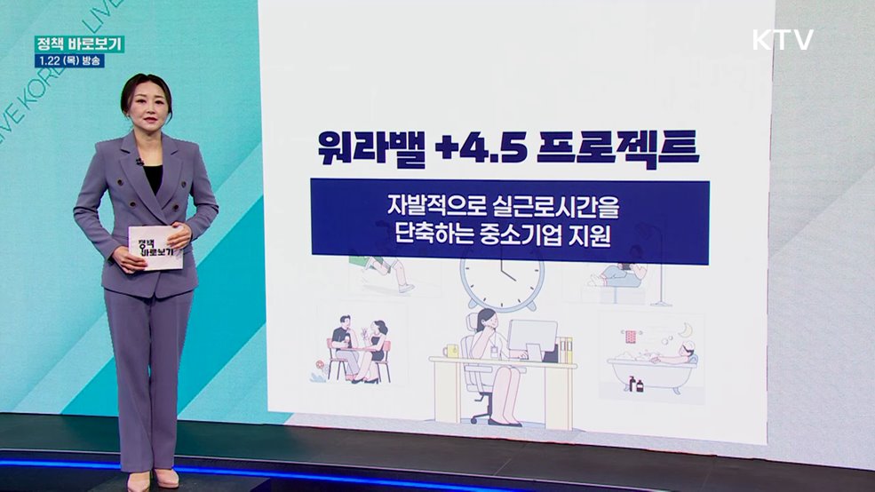 고용부 "실노동시간 단축 지원, 중소기업 우선 지원"