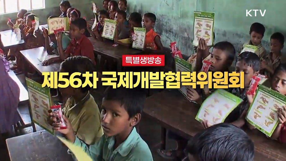 제56차 국제개발협력위원회