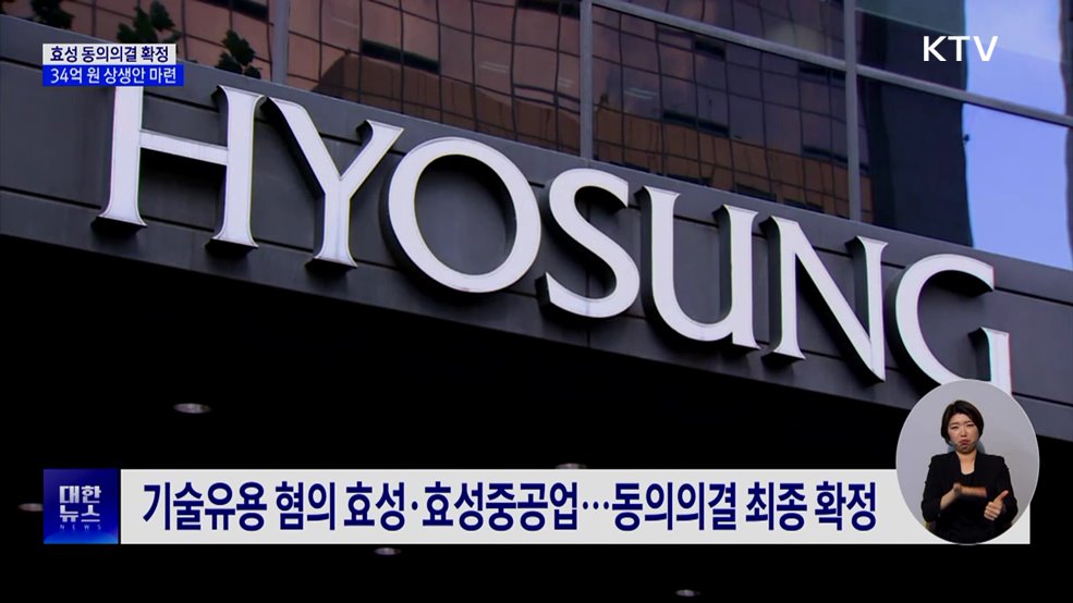 효성·효성중공업 동의의결 확정···34억 원 상생안 마련