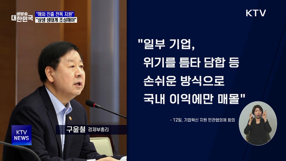 "쉬운 방식으로 국내 이익에 매몰···상생 생태계 강조"