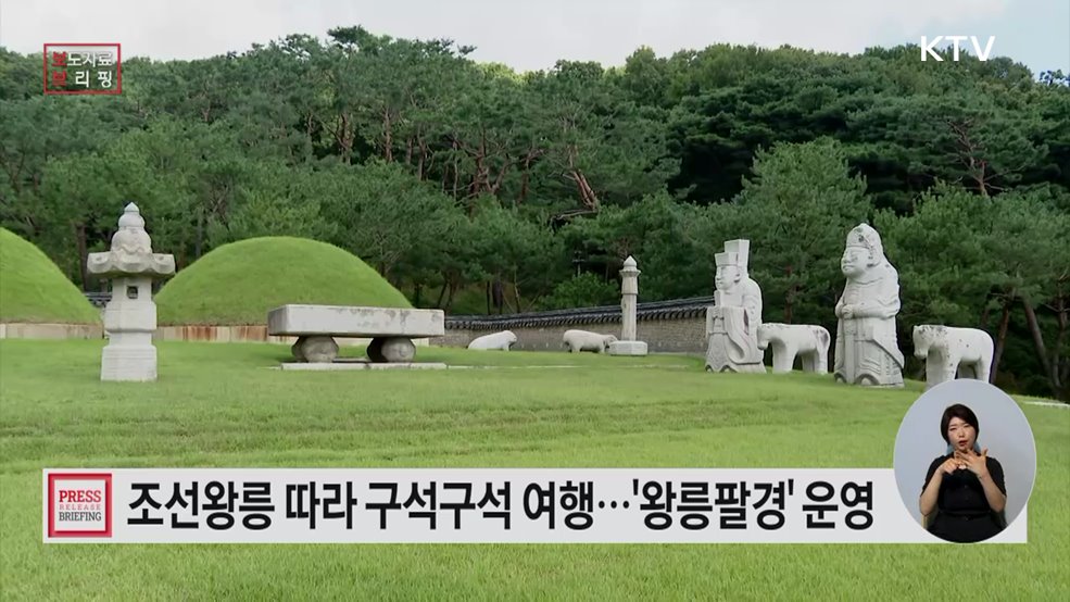 세계유산 조선왕릉으로 떠나는 여행 왕릉팔(八)경