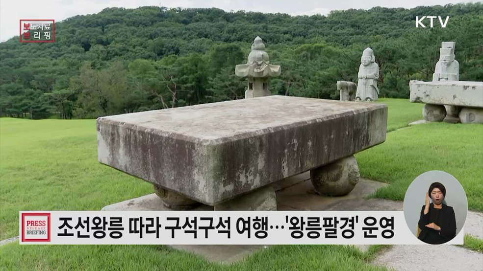 세계유산 조선왕릉으로 떠나는 여행 왕릉팔(八)경