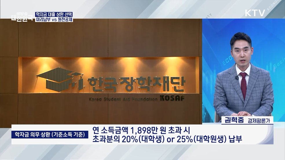 학자금 대출 갚을 때···내게 맞는 방식으로 [오늘의 이슈]