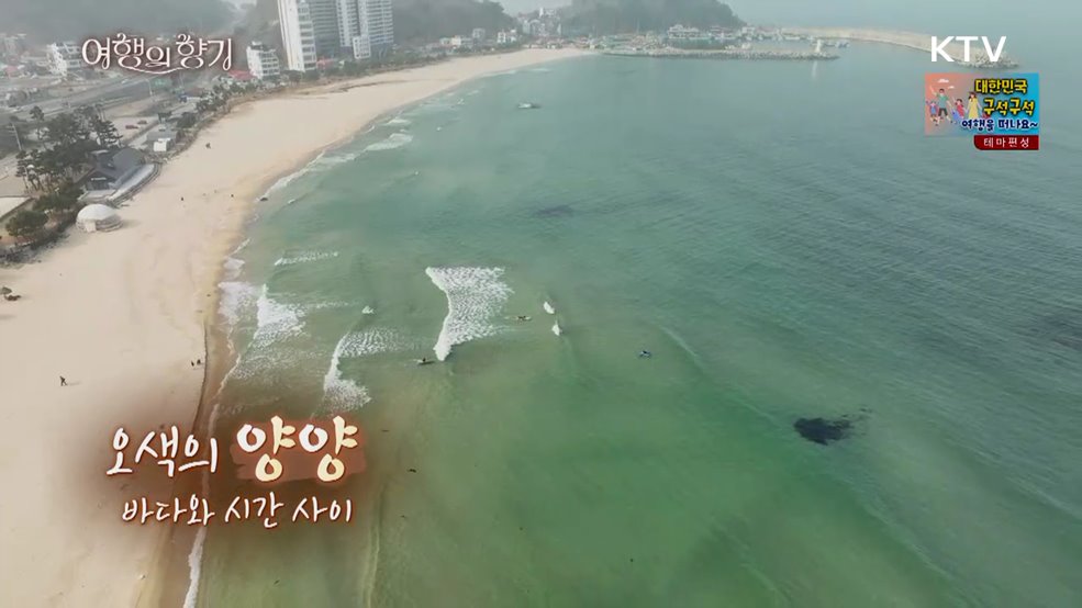 오색의 '양양', 바다와 시간 사이