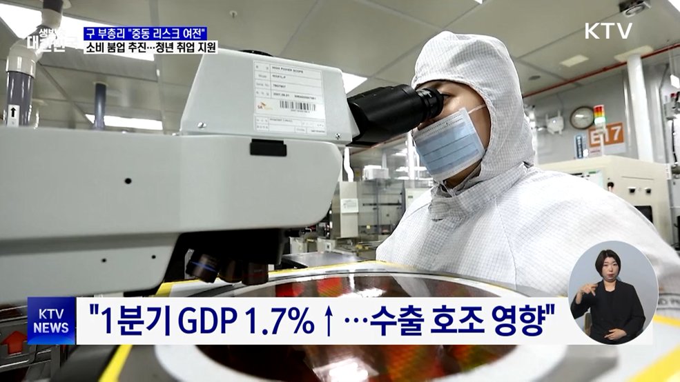 "중동 리스크 여전"···정부, 소비 살리기 착수