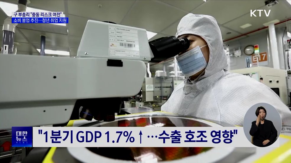 "중동 리스크 여전"···정부, 소비 살리기 착수