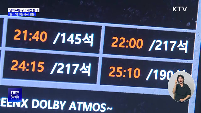영화 유통 구조 개선 논의···'홀드백' 8월까지 결론
