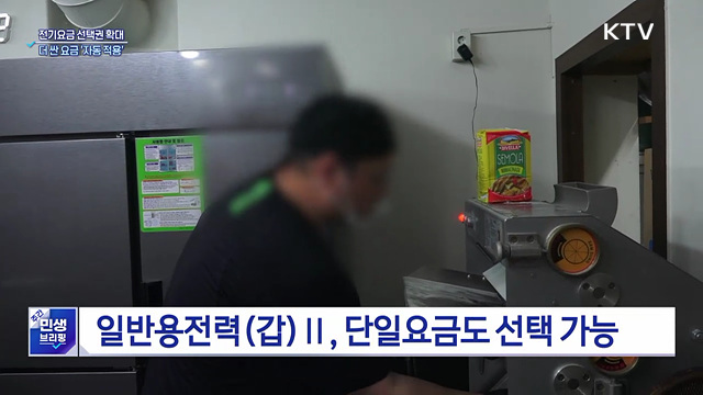 저녁 장사 자영업자 부담 던다···전기요금 선택권 확대