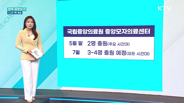 복지부 "모자의료 전담팀 대응역량 강화 위해 인력 확충 추진"