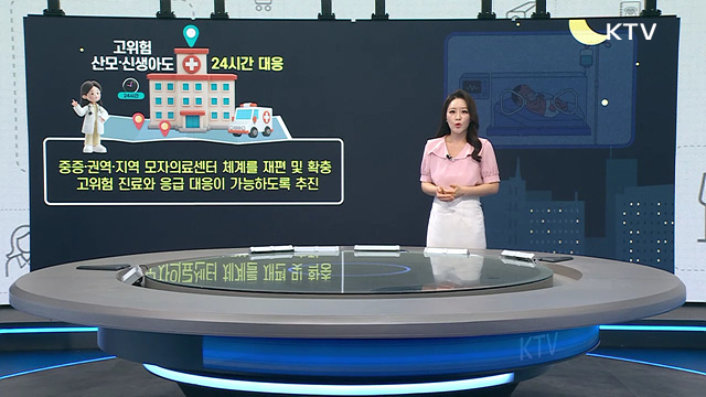 응급 산모 골든타임 지킨다! 고위험 산모·신생아 응급체계 대폭 강화 [클릭K+]