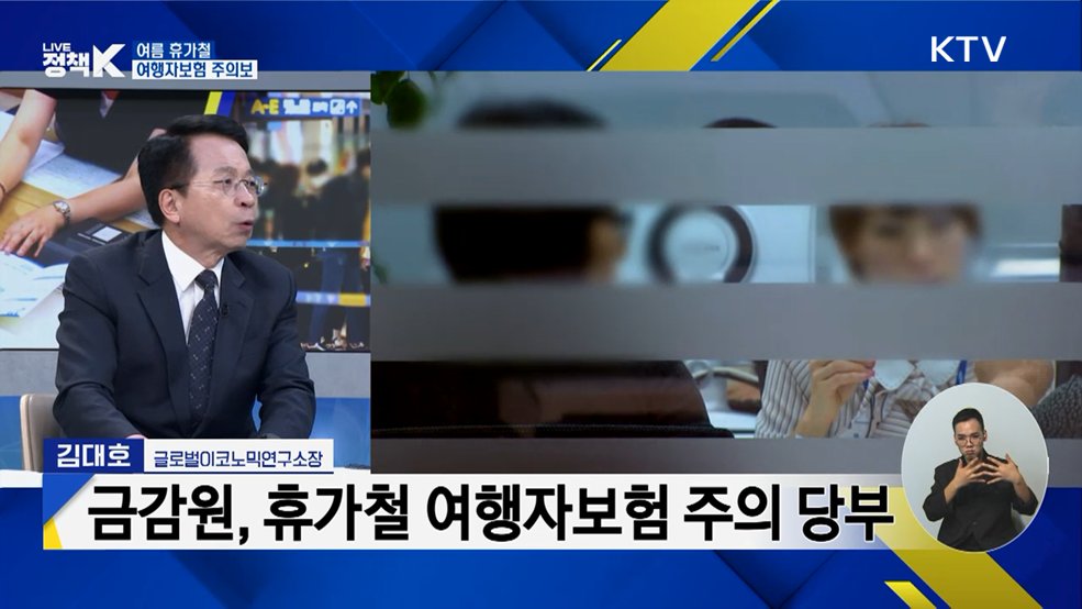 여름 휴가철 여행자보험 주의보