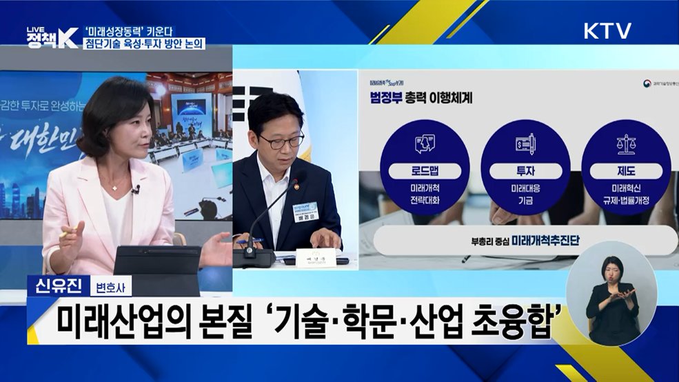 '미래성장동력' 키운다···첨단기술 육성·투자 방안 논의