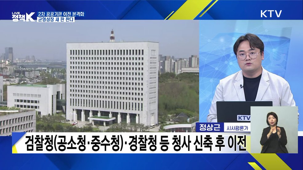 2차 공공기관 이전 본격화···균형성장 새 판 짠다 [이슈 체크]