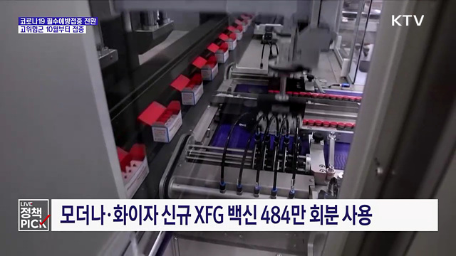 코로나19 백신, '필수접종' 전환···내달 12일 시작