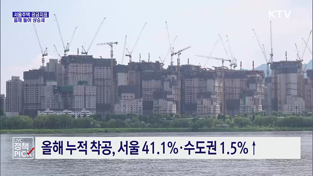 서울주택 공급지표 개선세···거래는 주춤
