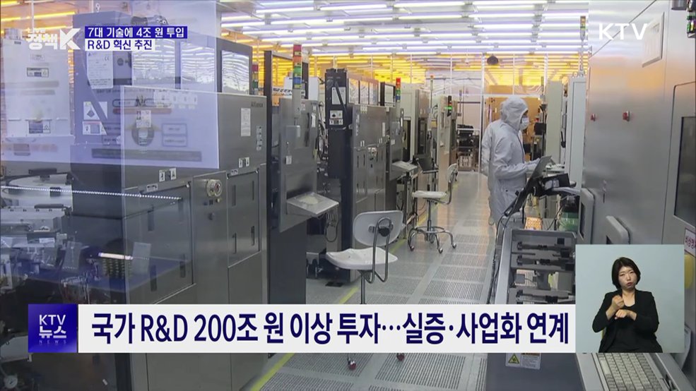 핵융합·우주항공 등 7대 기술에 내년 4조 원 투입