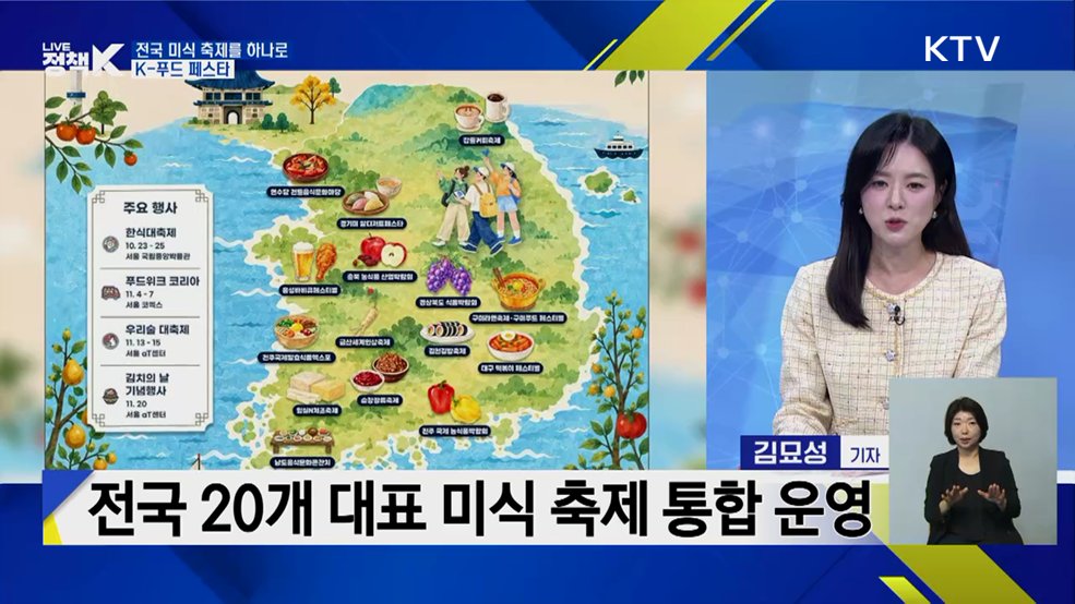 전국 미식 축제를 하나로! K-푸드 페스타 [이슈 체크]