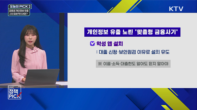 금융권 개인정보 유출 2차 피해 막으려면?