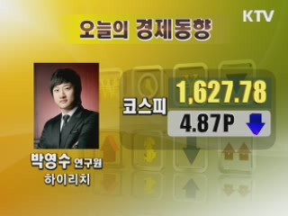 오늘의 경제동향