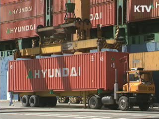 군산항 컨테이너 화물 10만TEU 달성