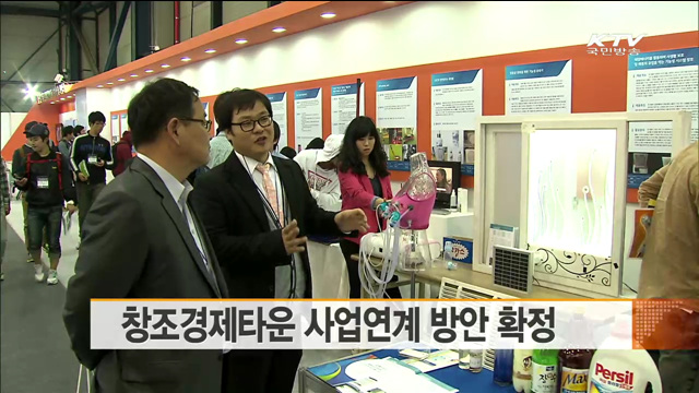 창조경제타운 사업연계 방안 확정