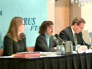 FTA 협상 첫날, 미국 전방위 공세