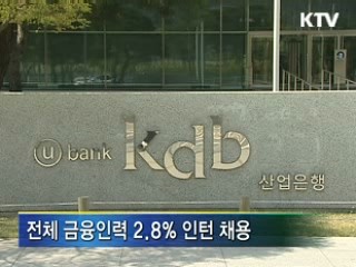 금융 인턴 6천600명 채용