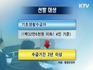 공무원, 저소득층 1% 채용 의무화