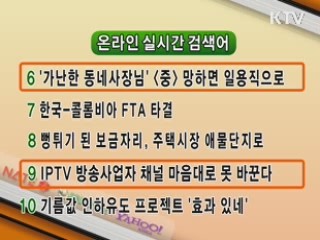 실시간 인터넷 검색어