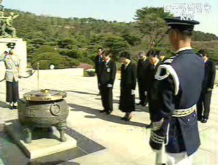한명숙 총리, 국회의장 예방
