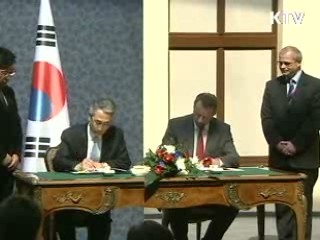 한-체코 경제협력협정...자동차 수출 가속