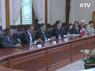 한·페루 정상 "FTA협상 빨리 종결"