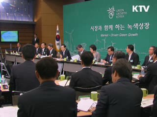 "10, 20년 후 세계적인 녹색기업 탄생해야"