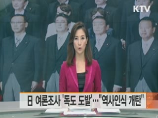 日 여론조사 '독도 도발'…"역사인식 개탄"