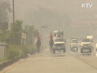 4대악 근절 대장정···말타고 임진각까지