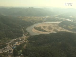 하늘에서 본 4대강…발목 잡힌 낙동강