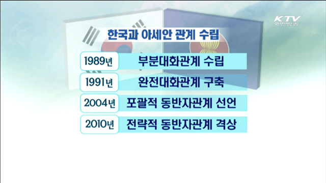 한·아세안, 경제협력·교역규모 지속 증가