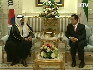 한 총리, 중동서 고위급 자원외교